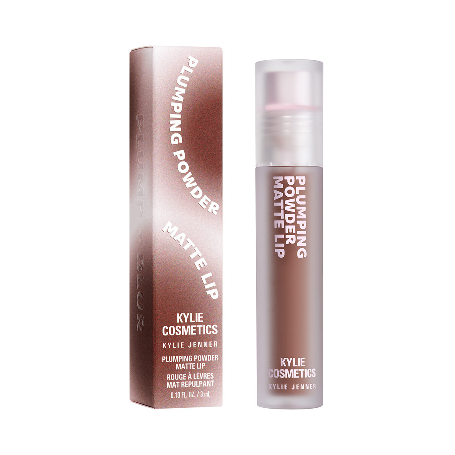 KYLIE PLUMPING POWDER MATTE LIP (LABIAL MATTE EFECTO VOLUMINIZADOR)